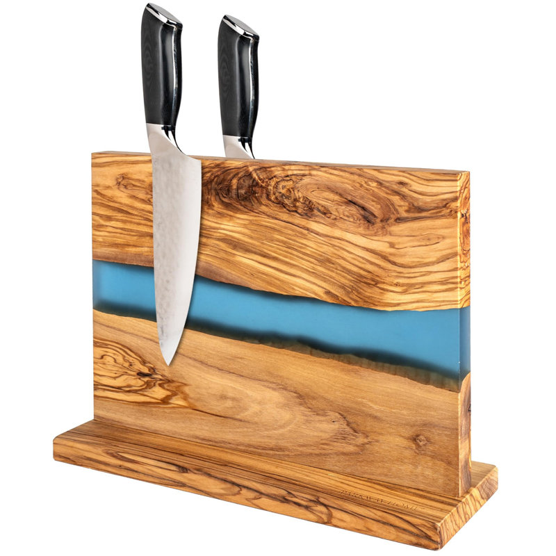 Magnetic Knife Block Stand, Blue