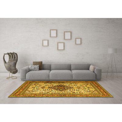 Tapis traditionnels jaunes 1361