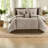 Cozy Bedding Sets, Polyester Cal King Micro Corduroy For Modern Home