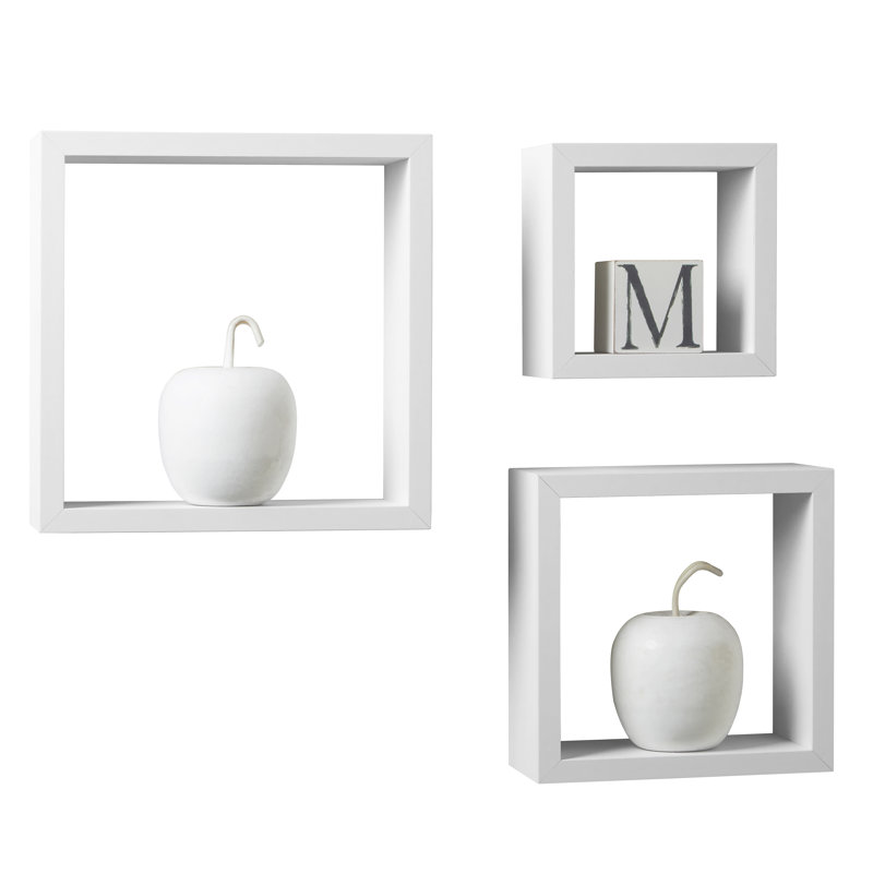 Natalia 3 Piece Square, White