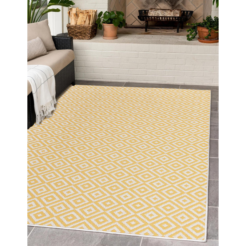  Tapis d'extérieur Jill Zarin Costa Rica, Rectangle 5 pi 3 po x 8 pi