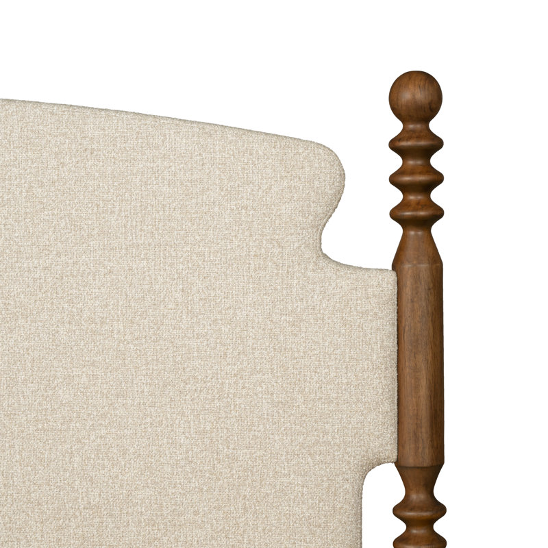 Grand lit tapissier Camellia, Grand lit