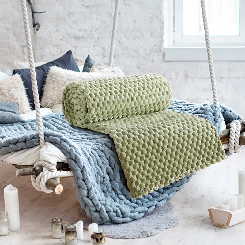 Couverture en flanelle kbndieu, D