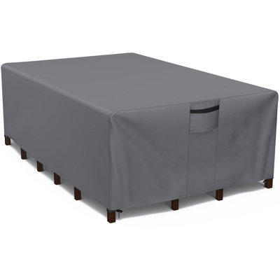 Heavy-duty Waterproof Patio Furniture Cover, All-weather Outdoor Furniture Cover, Easy to Use & Care