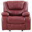 Ensemble de canapé inclinable 3 pièces Red-806661013