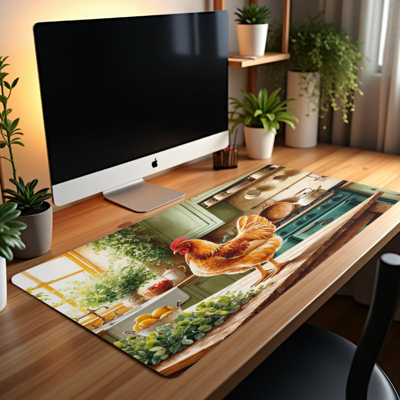Polyester Desk Pad, 23.6x13.8
