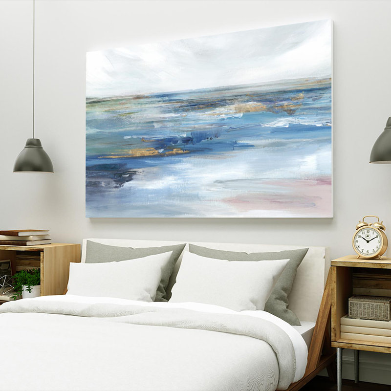 «Ocean Kiss», reproduction d'art sur toile géante, H 54 po x l 84 po x P 1,5 po