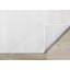 Tapis intérieur à motif de lignes crème caduques-500667043