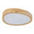Wood Grain Acrylic LED Flush Mount