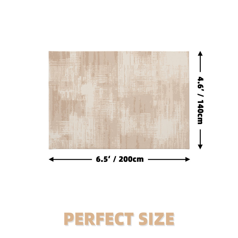 Tapis Phylis, Rectangle 4 pi 7 po x 6 pi 7 po