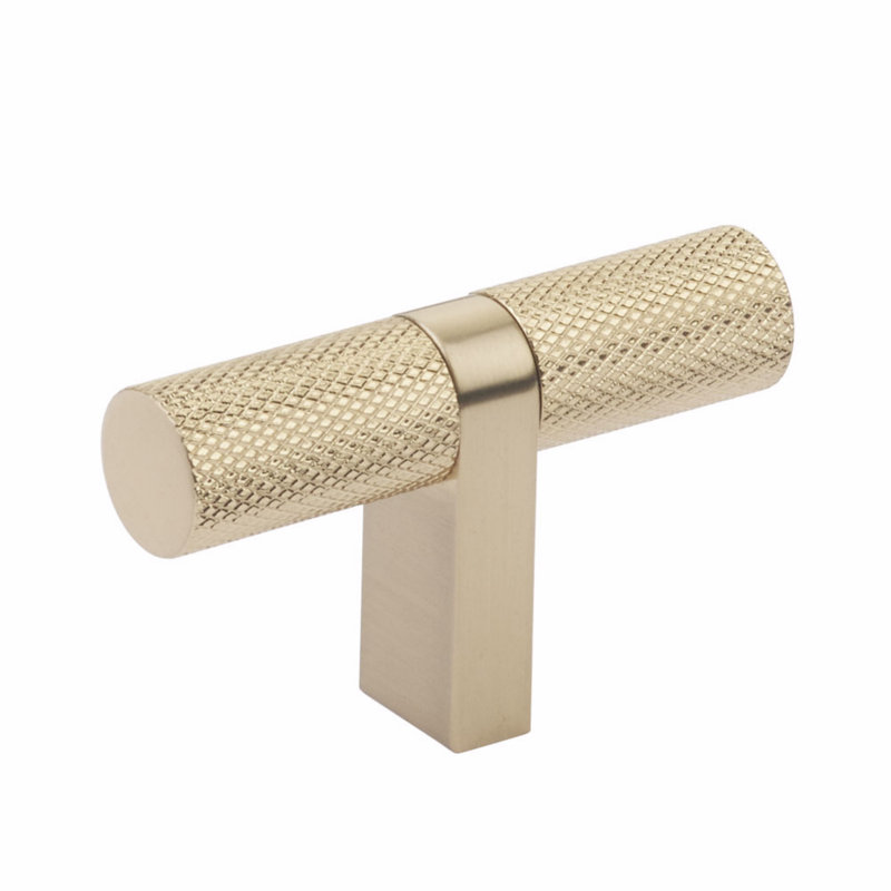 Bar Knob, Satin Brass