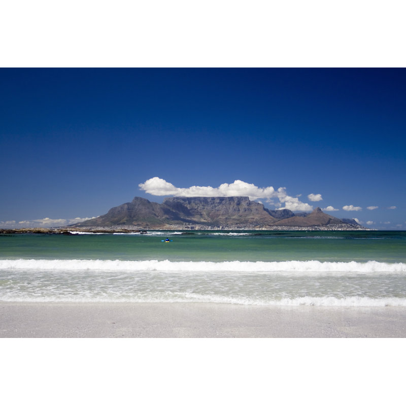 Table Mountain In Summer - No Frame Print, 30cm H x 46cm W x 3.8cm D