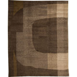 Hand-Knotted High-Quality Brown Area Rug