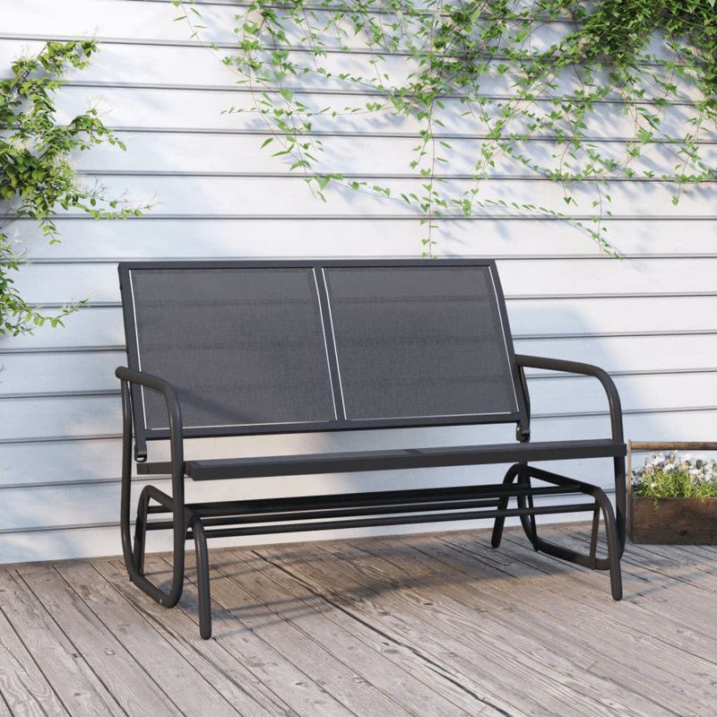 Cherilyn Stainless Steel Outdoor Bench