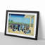 View of Mt. Fuji from Sazai Hall by Katsushika Hokusai - Picture Frame Painting Print-55605321-55605323