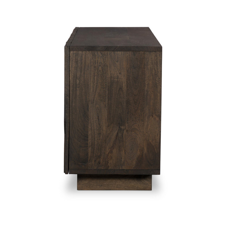 Rivka Media Console, Dark Mango