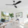 60" Propeller 6-speed Reversible Ceiling Fan with Dimmable 3CCT LED Lights and Remote Control