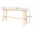 McGreggor 66'' Solid Wood Console Table