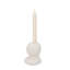 2 Piece Glass Tabletop Candlestick Set