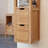 Serena Solid Wood Linen Cabinet