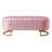 Elegant Upholstered Velvet Storage Ottoman With Button-Tufted,Storage Bench With Metal Legs For Bedroom,Living Room,Fully Assembled Except Legs-1475156396