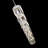 Verve LED 1 Light Crystal Mini Pendant
