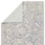 Tapis bleu à motif floral Hallam (9 pi 6 po x 13 pi 6 po)-1054368232