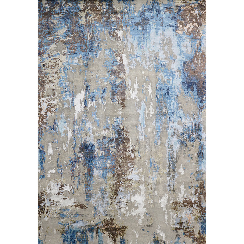 Abstract Area Rug, Rectangle 11'11" x 14'11"