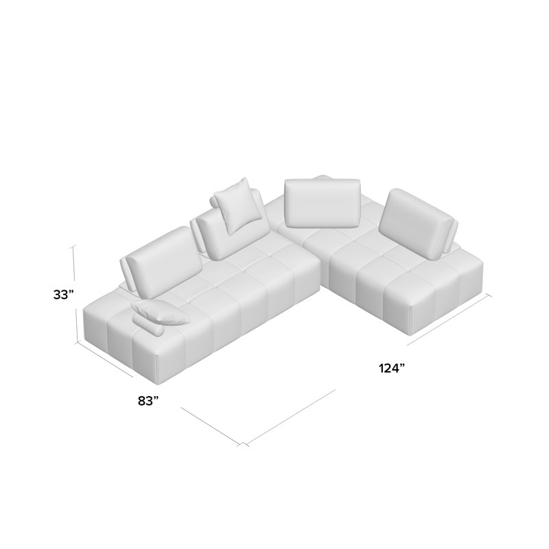 Canapé modulaire réversible Intention