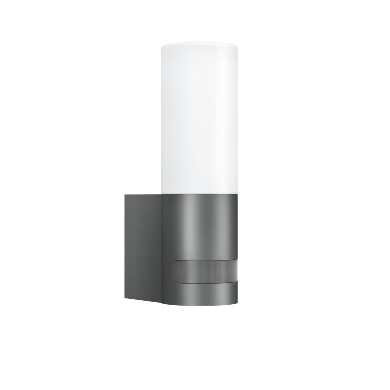 LED Outdoor Wall Light L 605 S Anthracite Opal Glass Motion Sensor Softlight Start