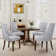 Aalbert Tufted Wing Back Parsons Upholstered Dining Chair Side Chair