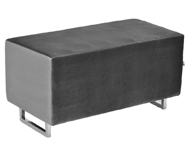 Pepi Upholstered Bench, Grey