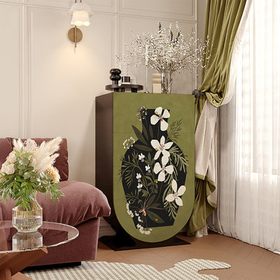 Armoire décorative French Wabi-Sabi