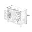 Ensemble de meuble-lavabo simple 36 po avec plateau en céramique Sonaya-927566119
