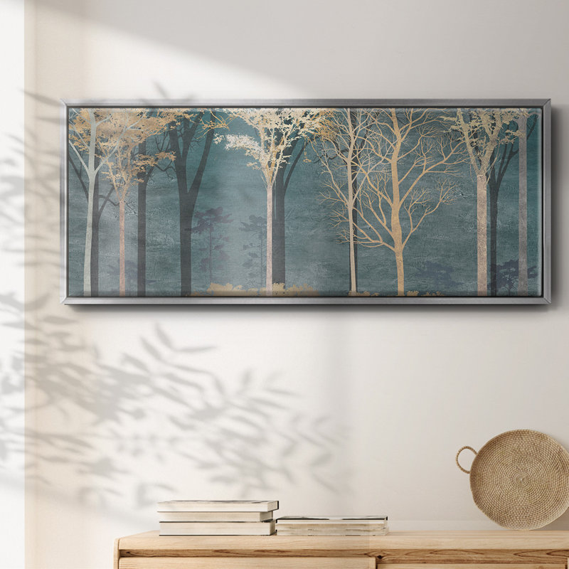 Into the Woods- Framed Canvas, 20" H x 50" W