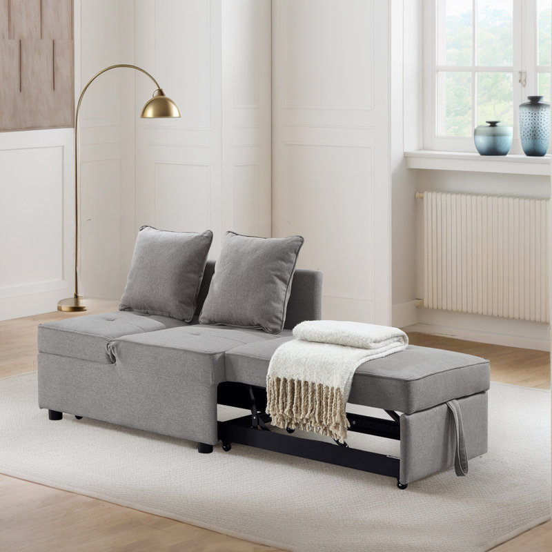 Fauteuil convertible 4 en 1, Gris