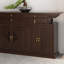Buffet en bois massif de style chinois