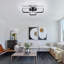 Hessville 4-Light  58cm LED Flush Mount Ceiling Light-1330679007-1328564092