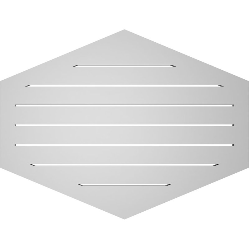 Pente verticale verticale en uréthane 5 pi, H 26 po x l 34 po x P 1,5 po