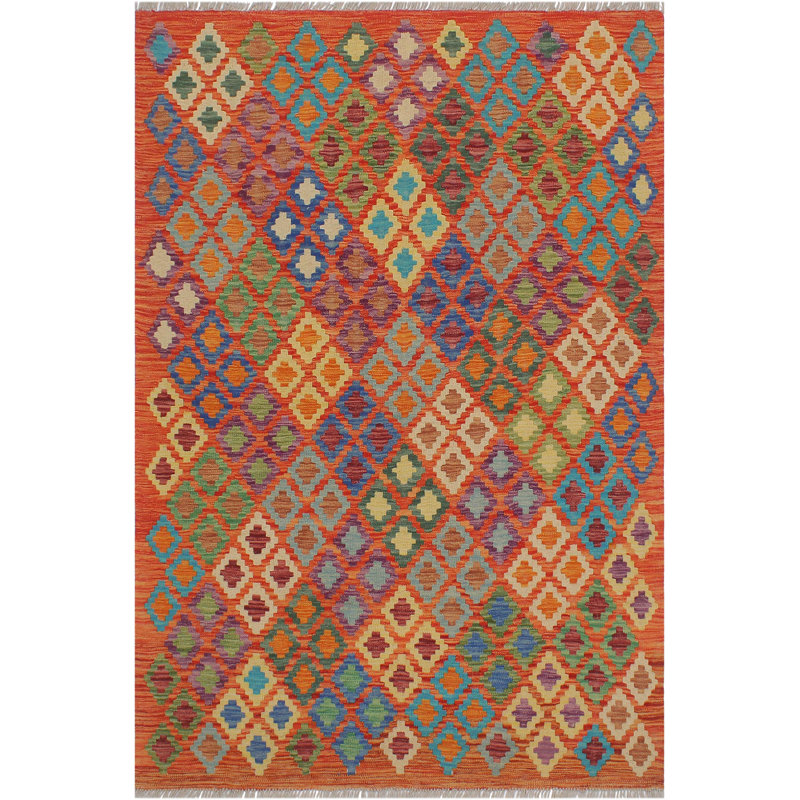 Ceporah Wool Southwestern Indoor Rug