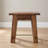 Solid Wood Farmhouse Accent Table, 27"W