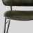 Finn, Pu Leather Dining Side Chair,Green