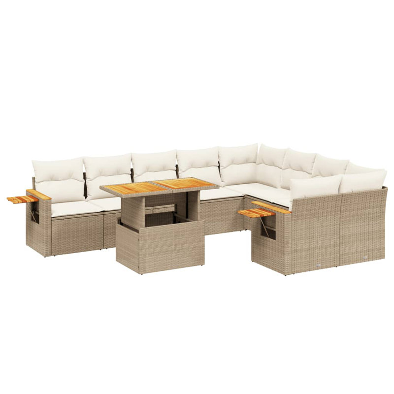 Ensemble de canapé de jardin Vidaxl