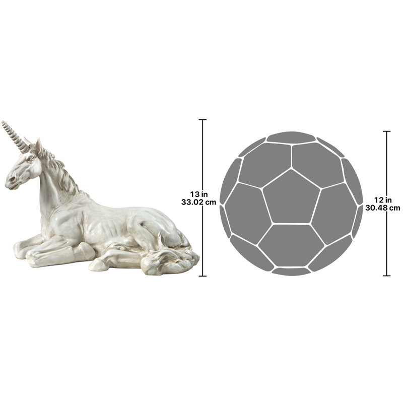 Statue mystical licorne de avalon