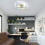 Square Flush Mount-285792939