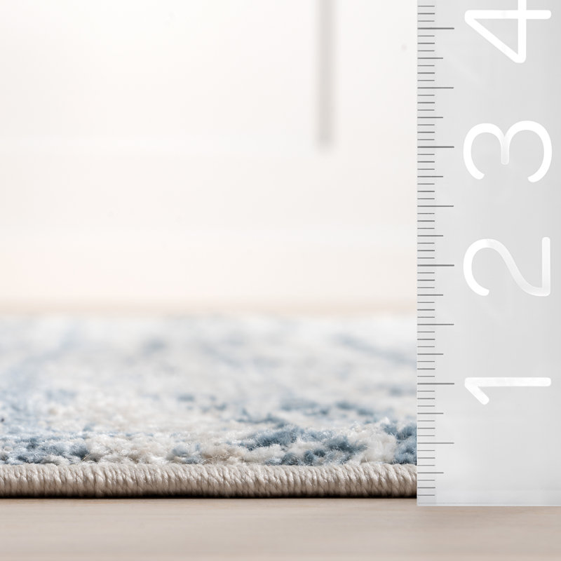 Hattie Transitional Moroccan Area Rug, Rectangle 9' x 12'