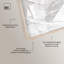 "Thick White Texture II", art mural blanc par Art Remedy-115119782-115119783