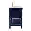 Ensemble de meuble-lavabo double 60 po Pelaghia-57367821