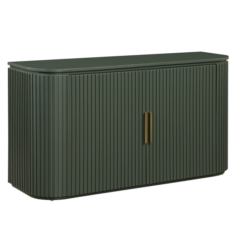 Buffet en bois de chêne 60 po Barry, Vert