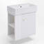 Ensemble de meuble-lavabo simple 21,6 po avec dessus en céramique Lorimar-2088653084-2088789076